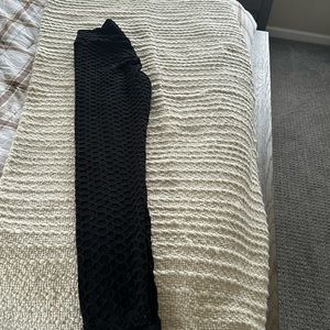 Love, university, size medium, black leggings